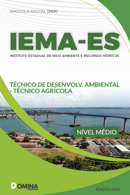 Apostila IEMA ES 2023 Técnico Desenvolvimento Técnico Agrícola