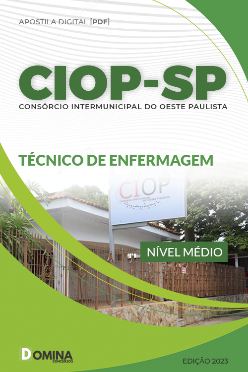 Apostila Concurso CIOP SP 2023 Técnico Enfermagem