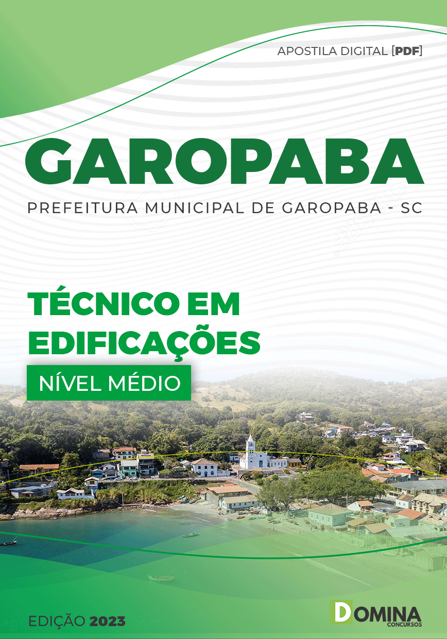 Apostila Concurso Pref Garopaba SC 2023 Técnico Edificações