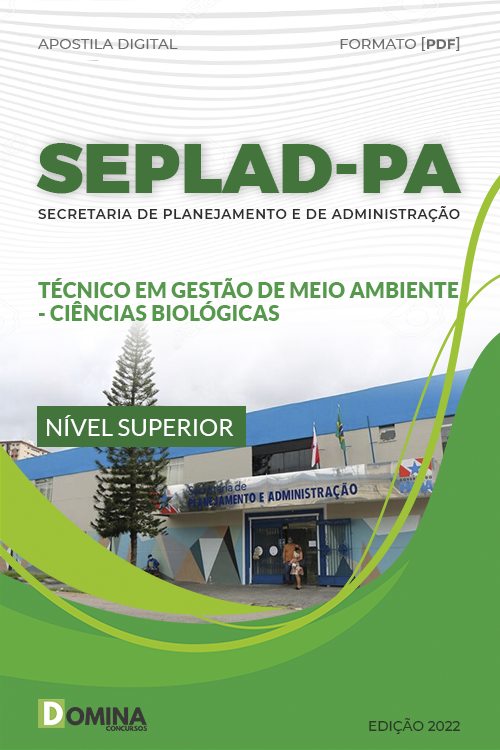 Apostila SEPLAD PA 2023 Técnico Gestão Ciências Biólgicas