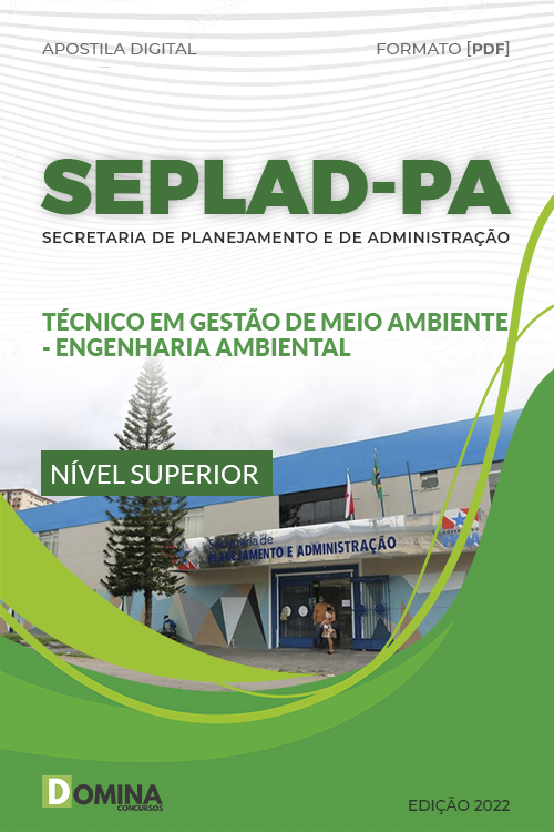 Apostila SEPLAD PA 2023 Técnico Gestão Engenharia Ambiental