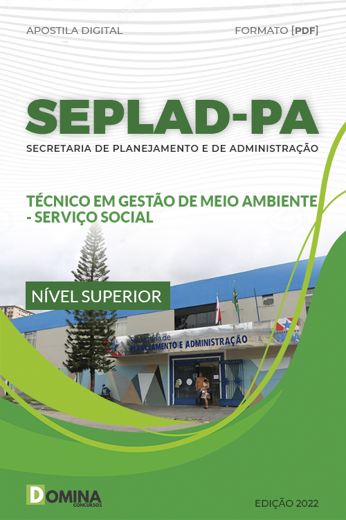 Apostila SEPLAD PA 2023 Técnico Gestão Serviço Social