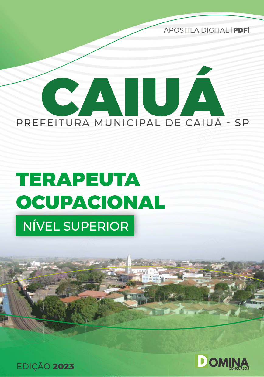 Apostila Concurso Pref Caiuá SP 2023 Terapeuta Ocupacional