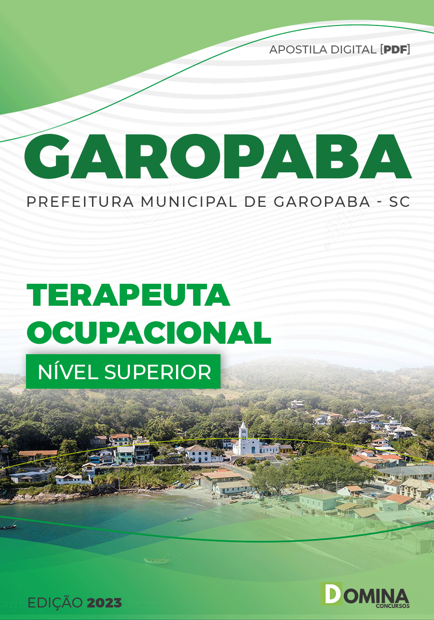 Apostila Pref Garopaba SC 2023 Terapeuta Ocupacional