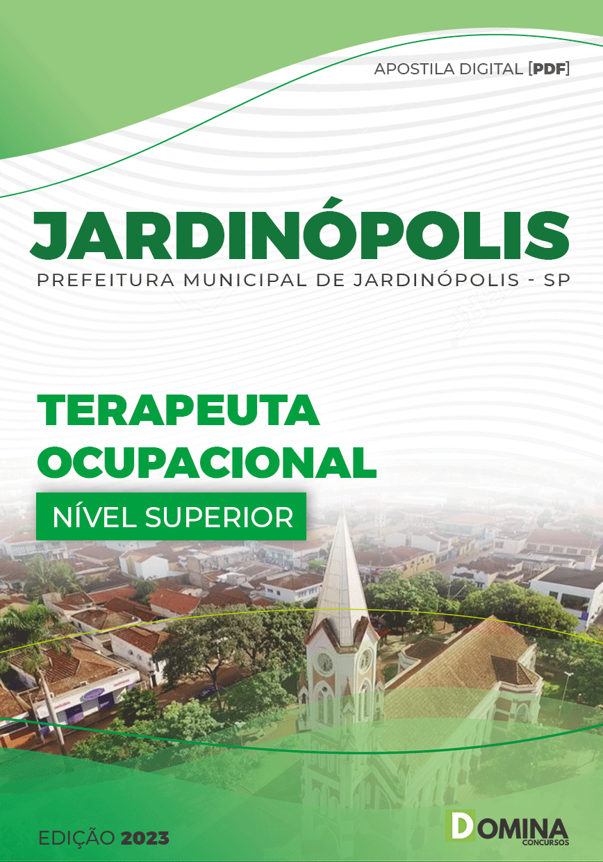 Apostila Pref Jardinópolis SP 2023 Terapeuta Ocupacional