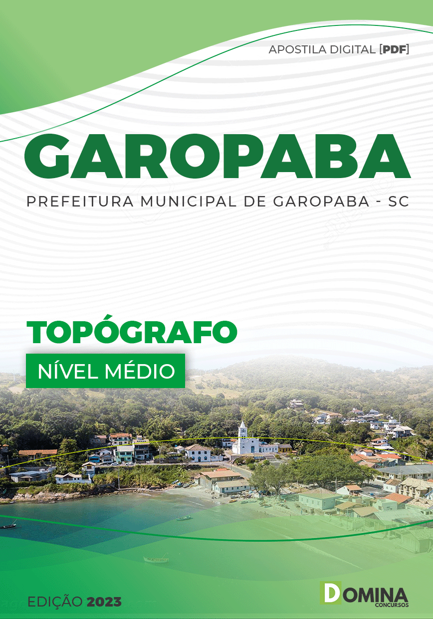 Apostila Concurso Pref Garopaba SC 2023 Topógrafo