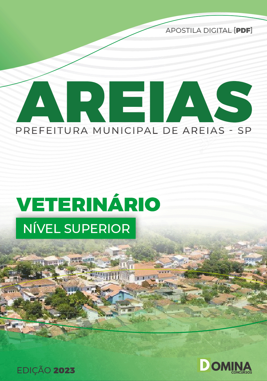 Apostila Digital Concurso Pref Areias SP 2023 Veterinário