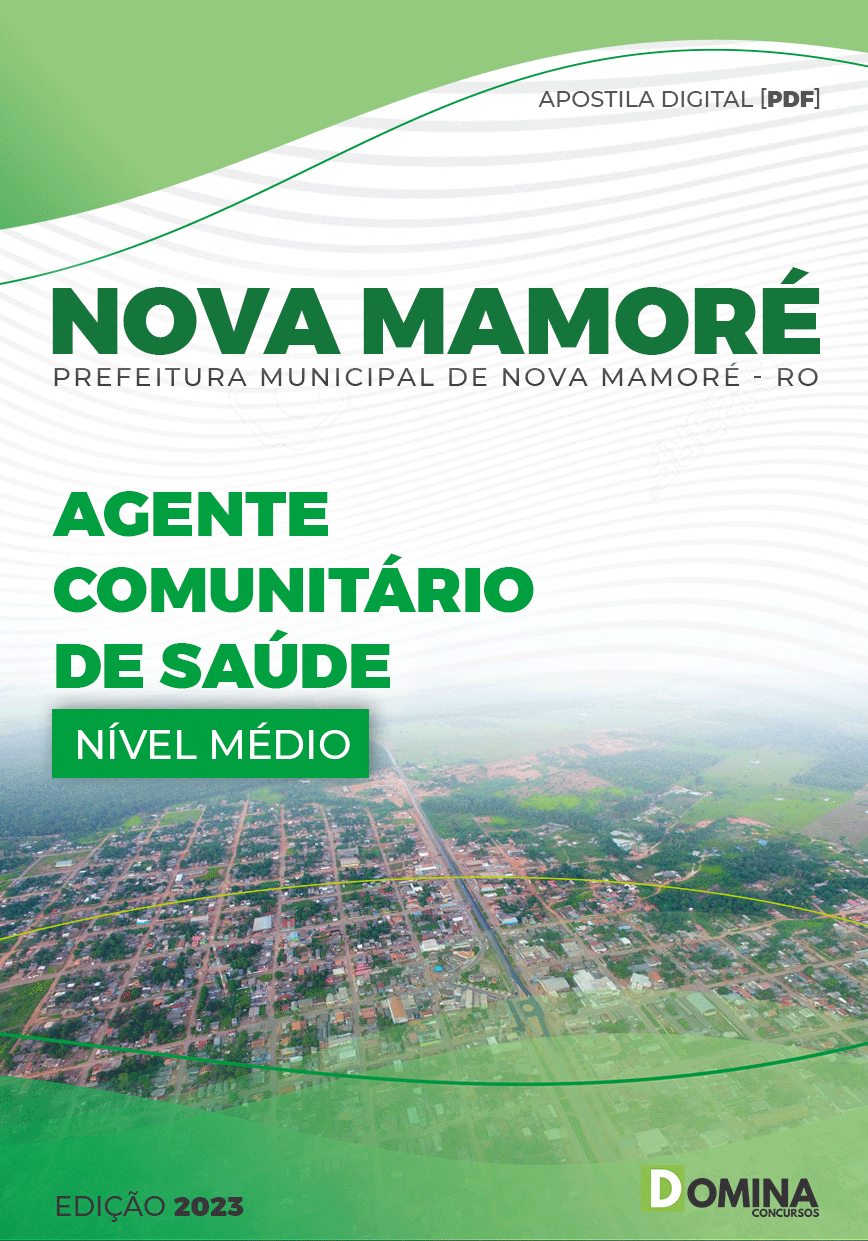 Apostila Pref Nova Mamoré RO 2023 Agente Comunitário Saúde