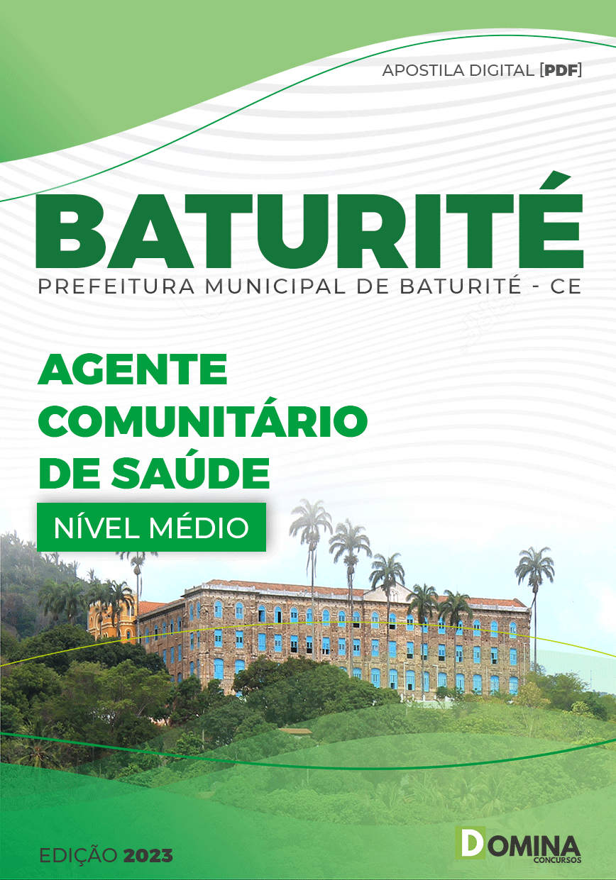 Apostila Pref Baturité CE 2023 Agente Comunitário Saúde