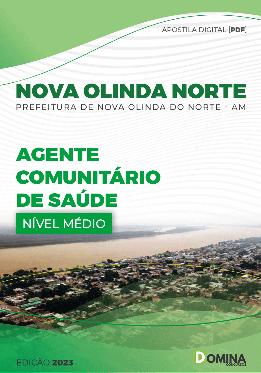 Apostila Pref Nova Olinda Norte AM 2023 Agente Comunitário Saúde