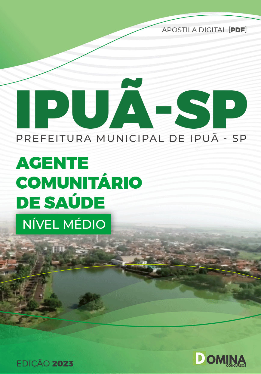 Apostila Pref Ipuã SP 2023 Agente Comunitário Saúde