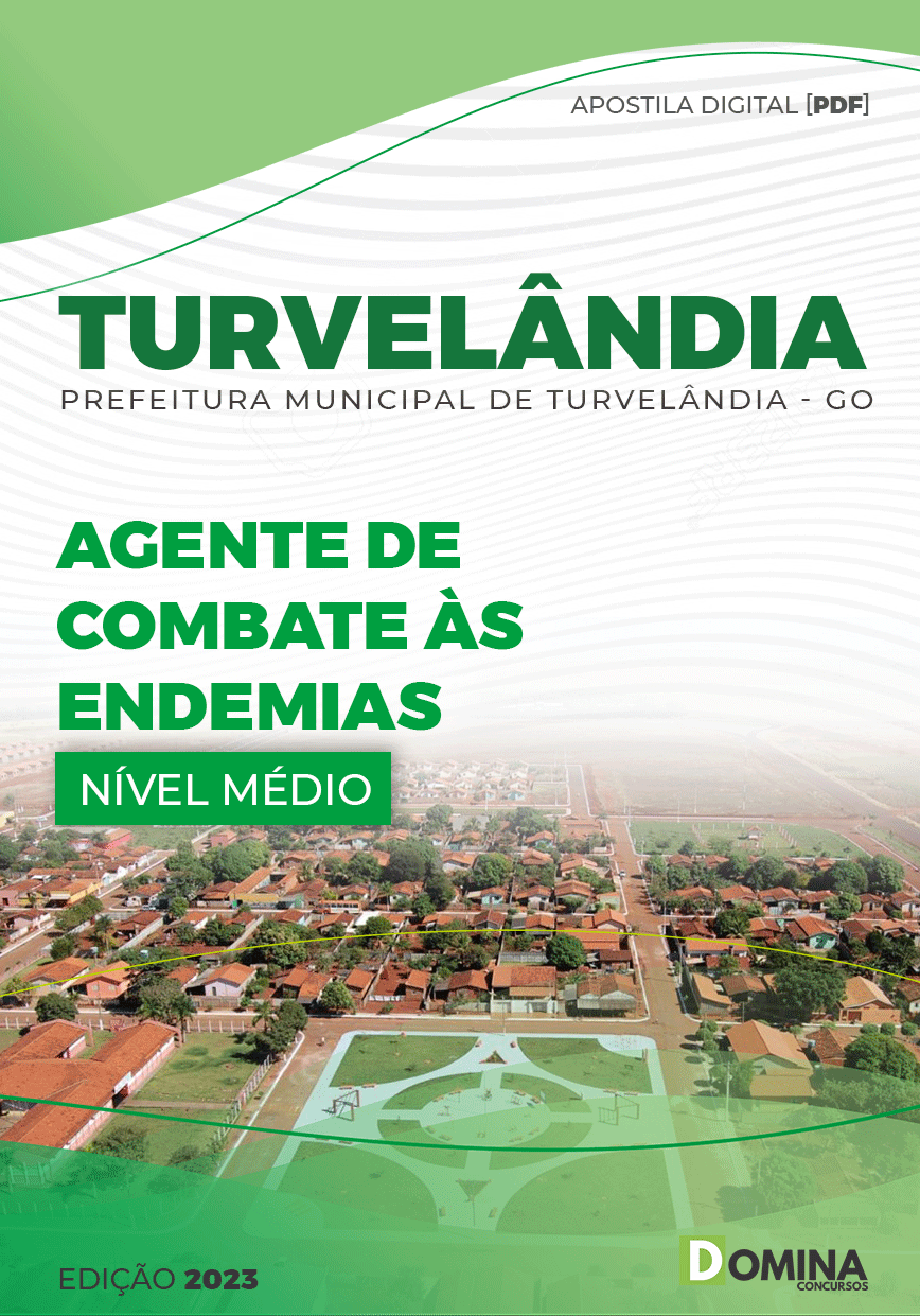 Apostila Pref Turvelândia GO 2023 Agente Combate Endemias