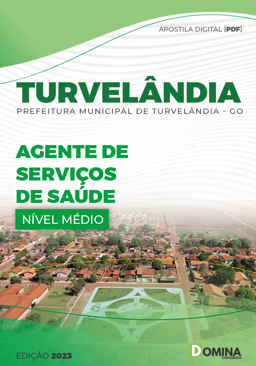 Apostila Pref Turvelândia GO 2023 Agente Serviços Saúde