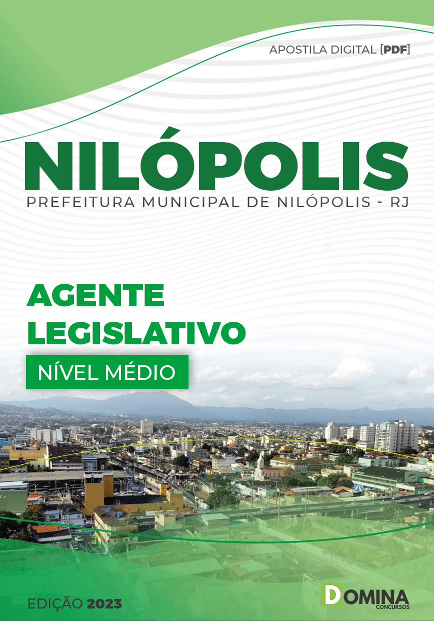 Apostila Câmara Nilópolis RJ 2023 Agente Legislativo