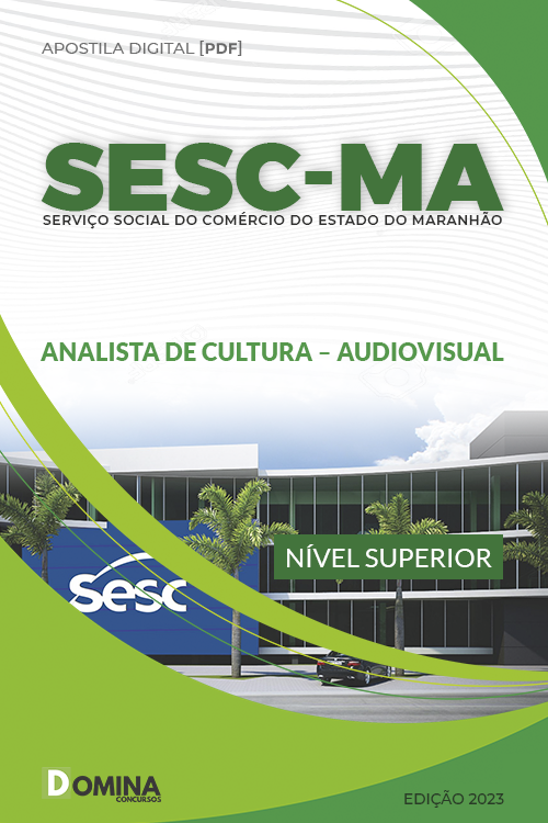 Apostila Digital SESC MA 2023 Analista Cultura Audio Visual