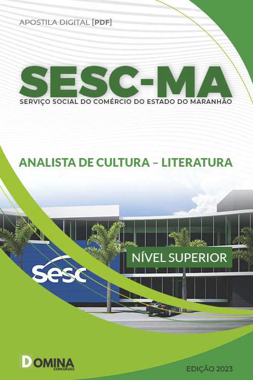Apostila Digital SESC MA 2023 Analista Cultura Literatura