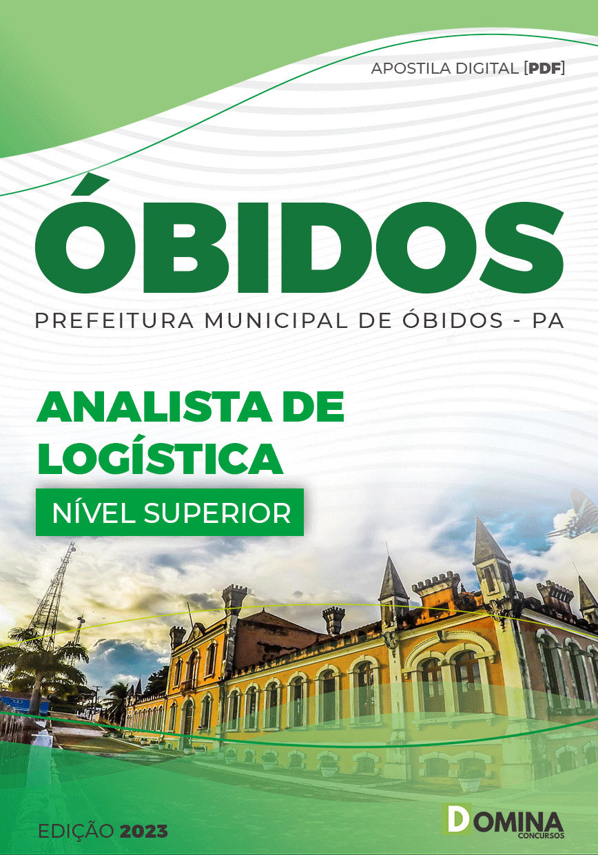 Apostila Concurso Pref Óbidos PA 2023 Analista Logística