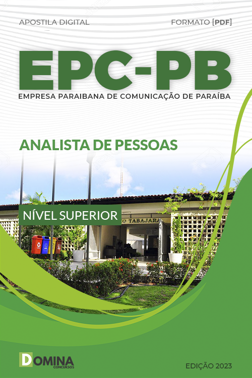 Apostila Digital Concurso EPC PE 2023 Analista Pessoas