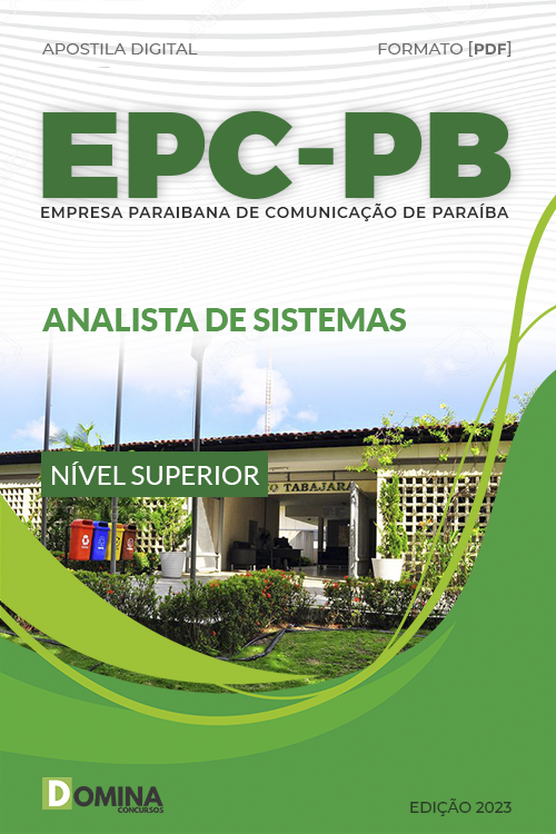 Apostila Digital Concurso EPC PE 2023 Analista Sistema