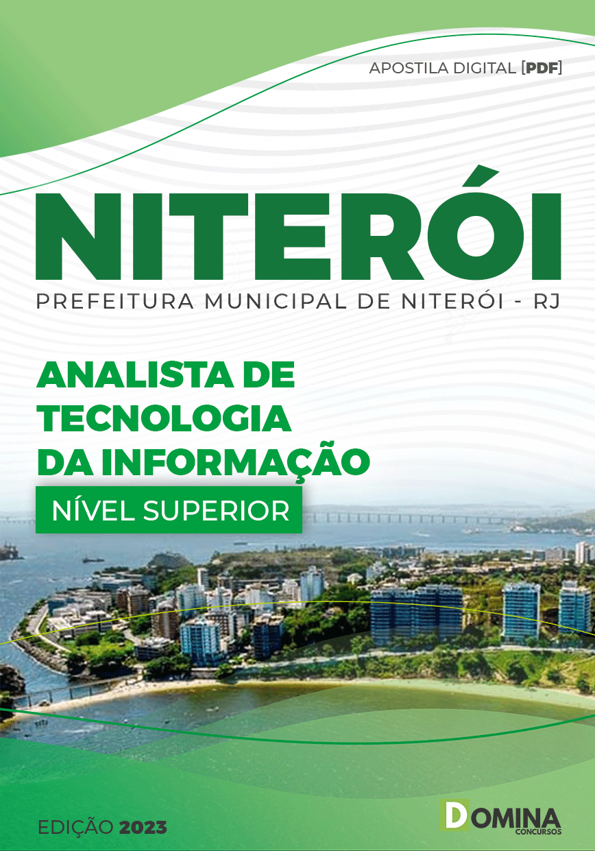 Apostila Pref Niterói RJ 2023 Analista Tecnologia Informação