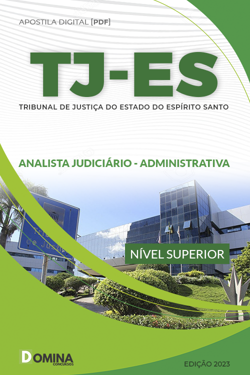 Apostila TJ ES 2023 Analista Judiciário Administração