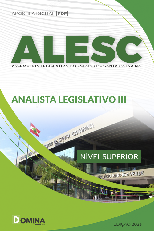 Apostila Concurso ALESC 2023 Analista Legislativo