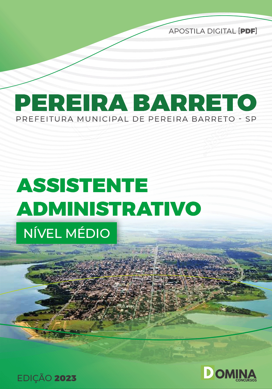Apostila Pref Pereira Barreto SP 2023 Auxiliar Enfermagem