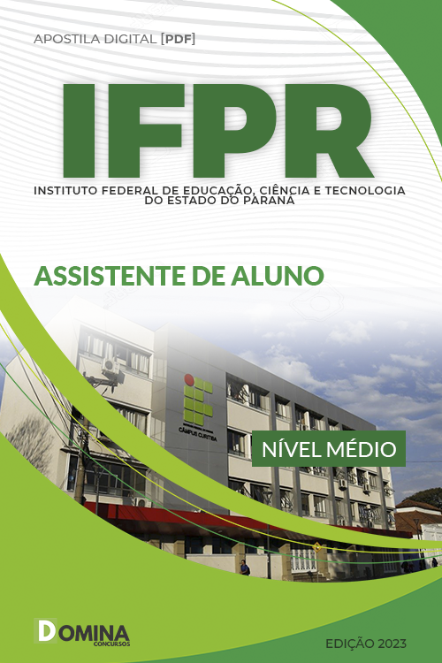 Apostila Digital Concurso IFPR 2023 Assistente Aluno