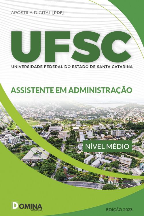 Apostila Digital UFSC 2023 Assistente Administrativo