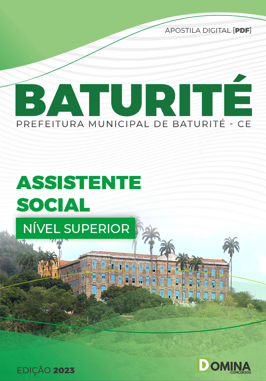 Apostila Digital Pref Baturité CE 2023 Assistente Social