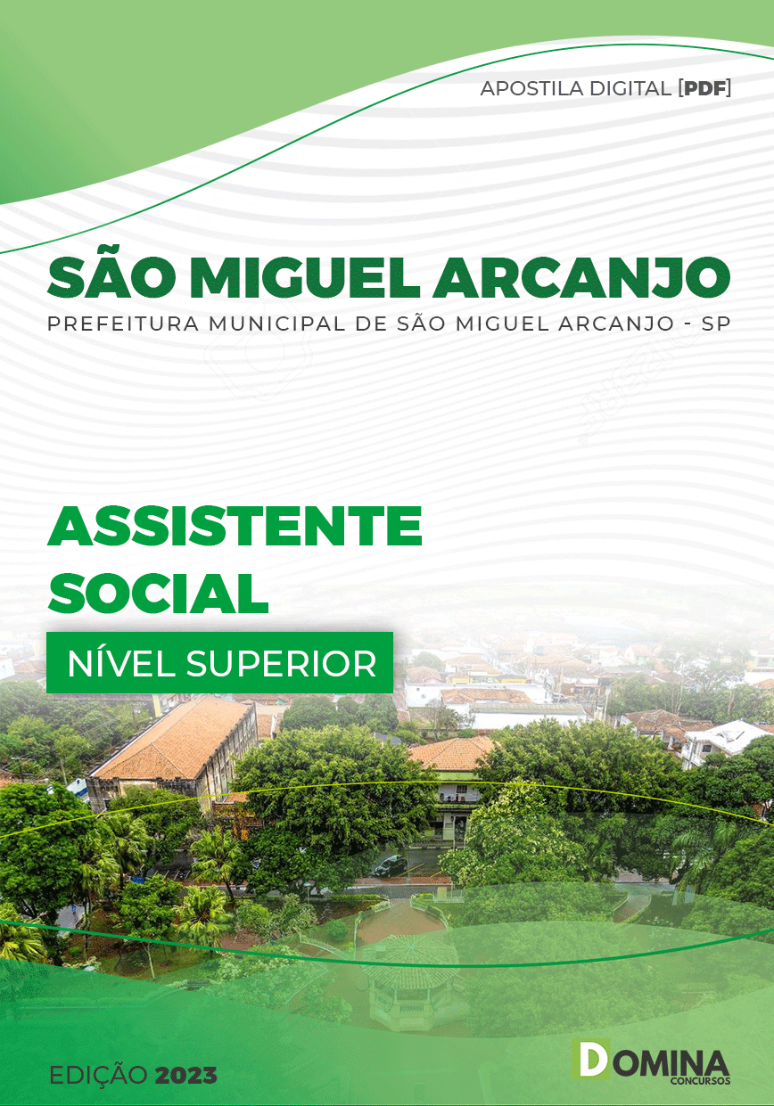 Apostila Pref São Miguel Arcanjo SP 2023 Assistente Social