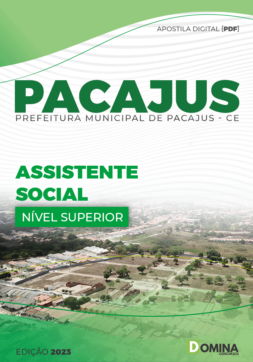 Apostila Concurso Pref Pacajus CE 2023 Assistente Social