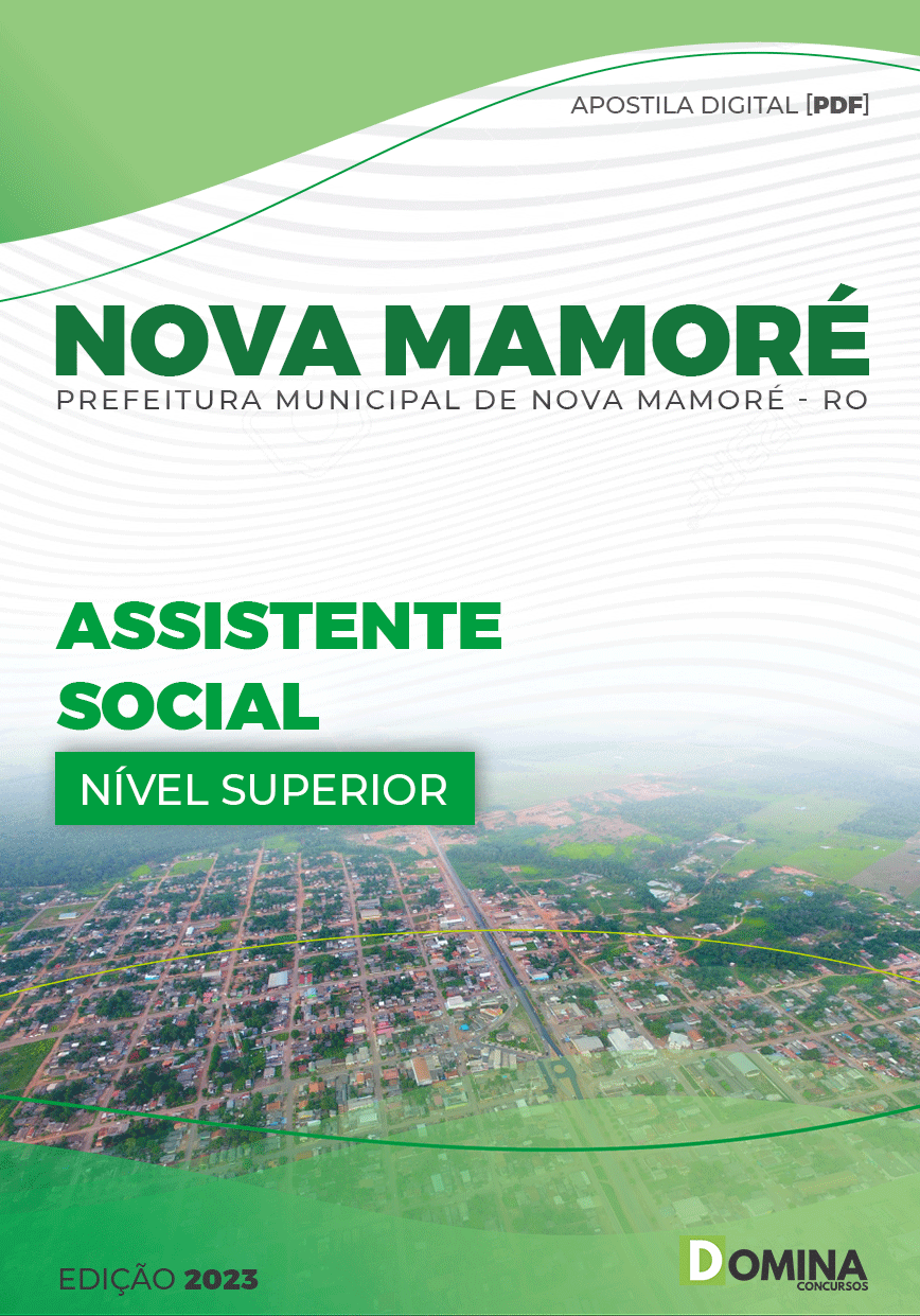 Apostila Pref Nova Mamoré RO 2023 Assistente Social