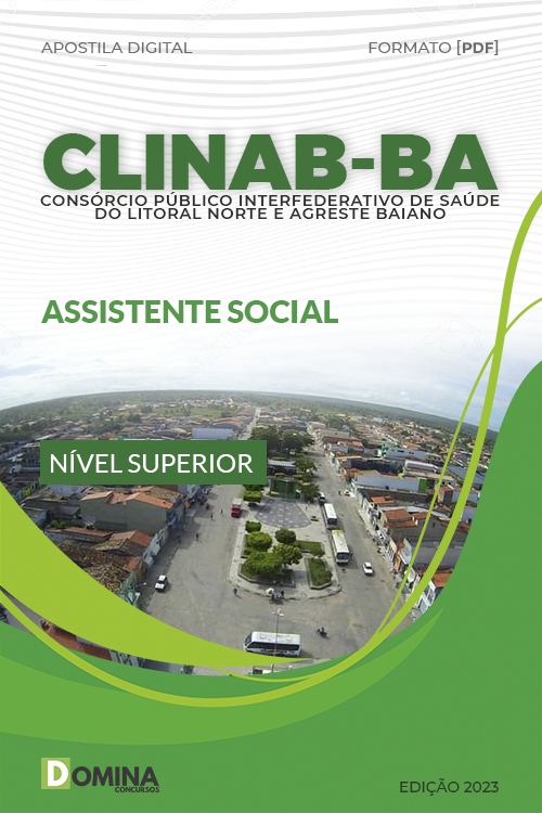 Apostila Concurso CLINAB BA 2023 Assistente Social