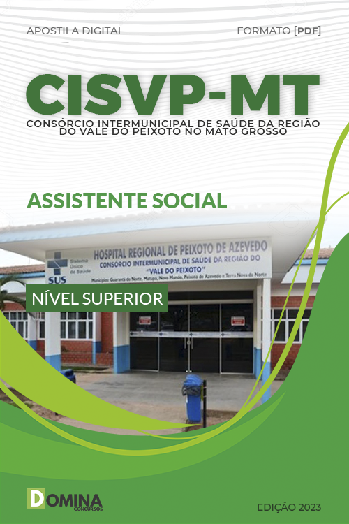 Apostila Digtial Concurso CISVP MT 2023 Assistente Social