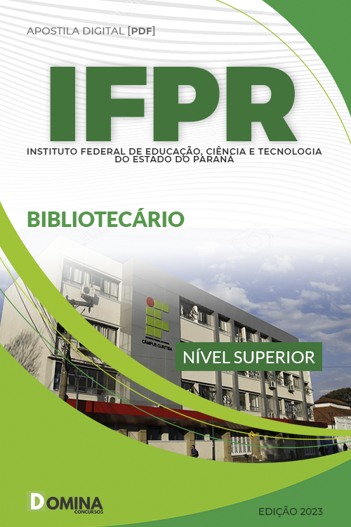 Apostila Digital Concurso Pùblico IFPR 2023 Bibliotecário