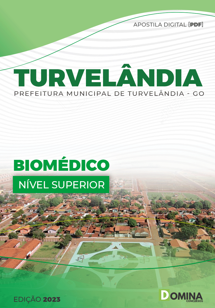 Apostila Digital Pref Turvelândia GO 2023 Biomédico