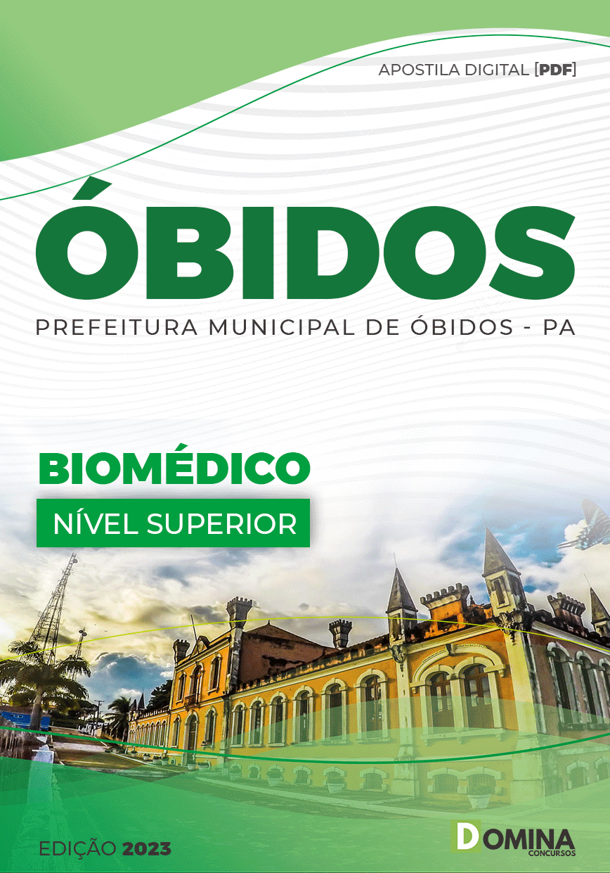 Apostila Concurso Pref Óbidos PA 2023 Biomédico