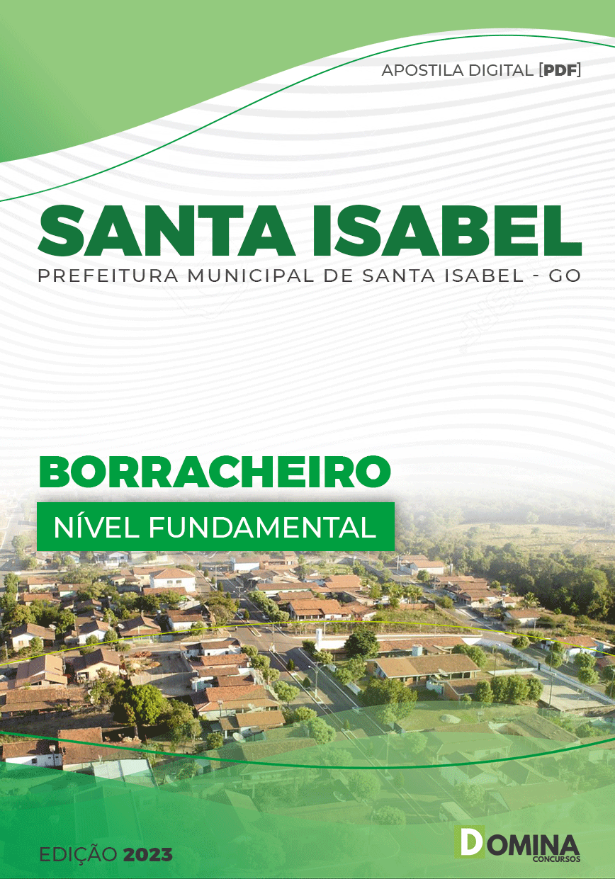 Apostila Digital Pref Santa Isabel GO 2023 Borracheiro