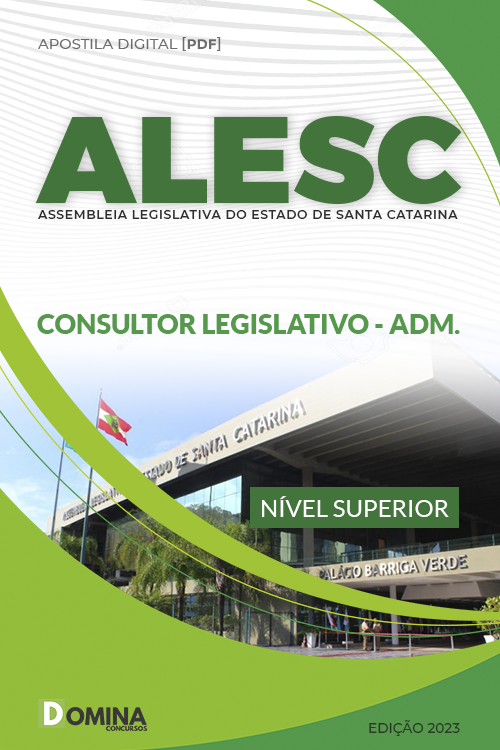 Apostila ALESC 2023 Consultor Legislativo Administração