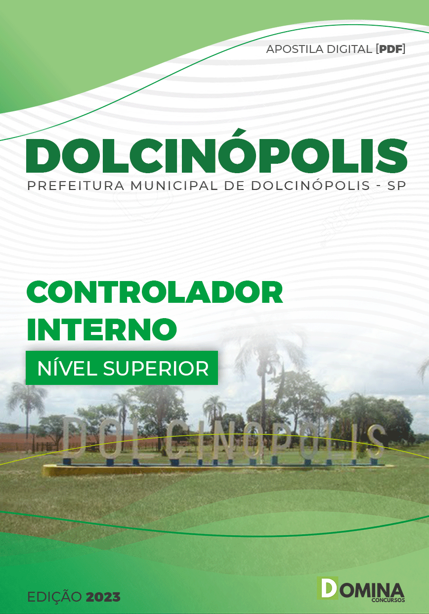 Apostila Pref Dolcinópolis SP 2023 Controlador Interno