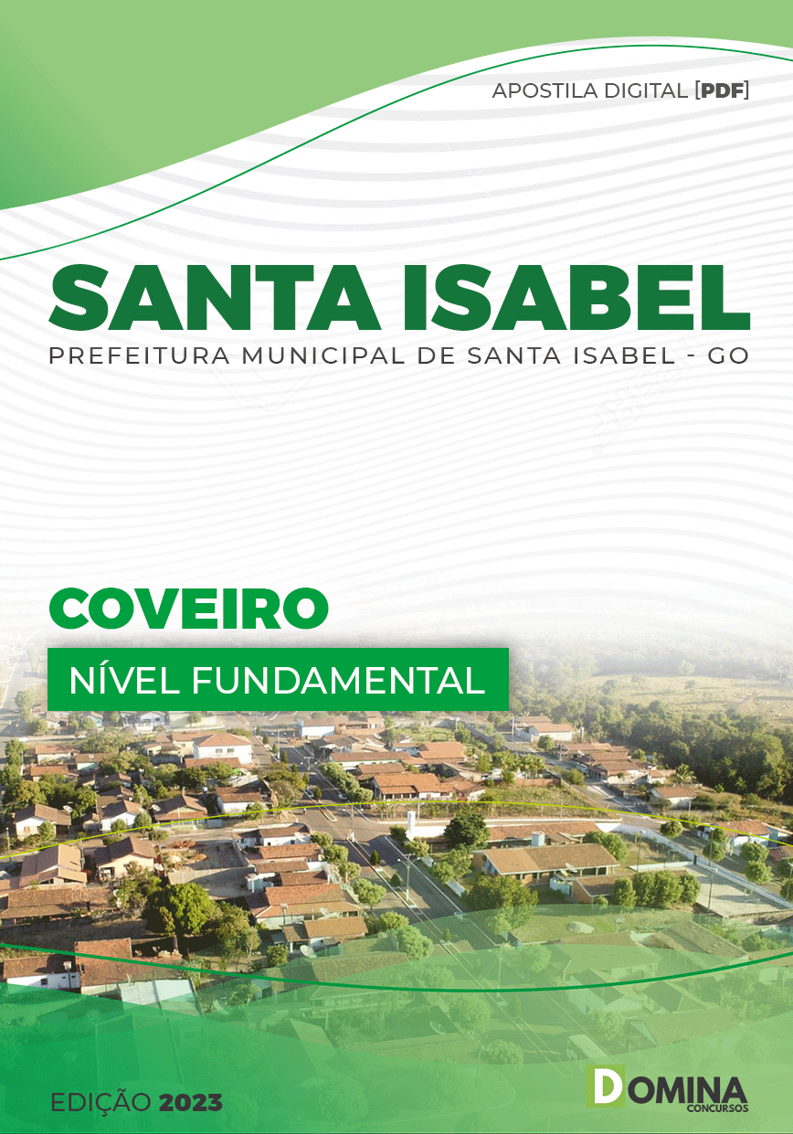 Apostila Digital Pref Santa Isabel GO 2023 Coveiro