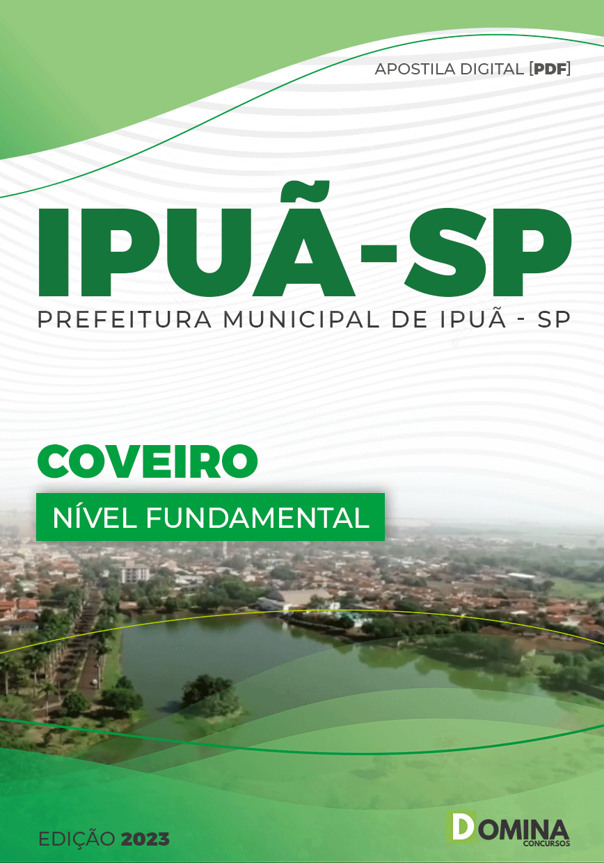 Apostila Digital Concurso Pref Ipuã SP 2023 Coveiro