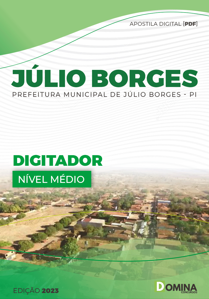 Apostila Digital Pref Júlio Borges PI 2023 Digitador