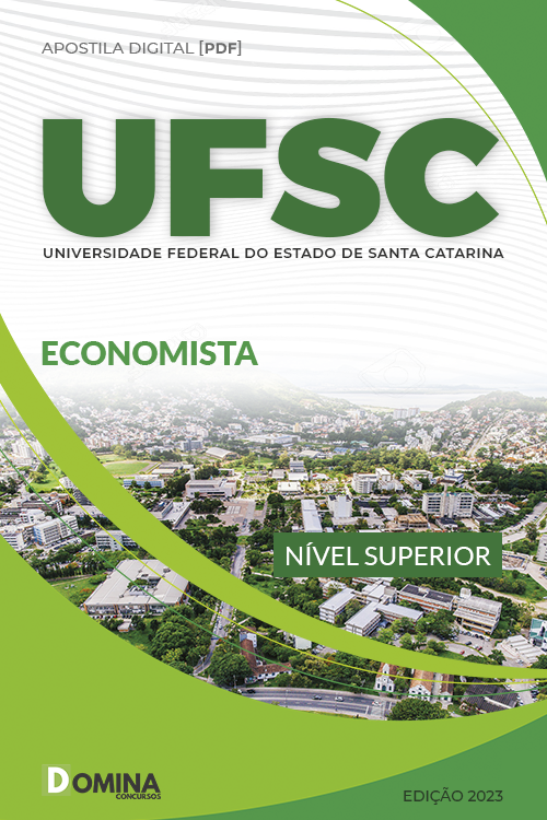 Apostila Digital Concurso Público UFSC 2023 Economista