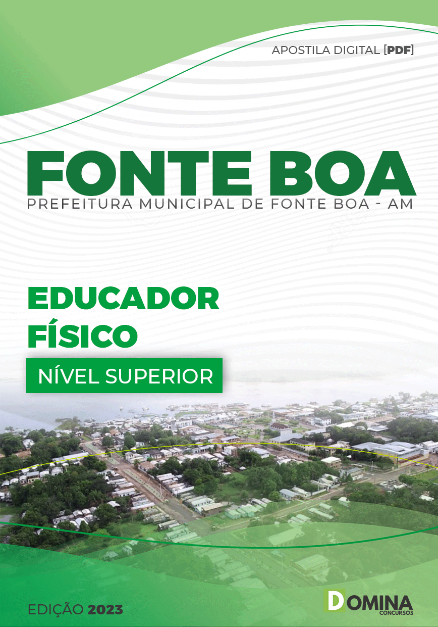 Apostila Digital Pref Fonte Boa AM 2023 Educador Físico