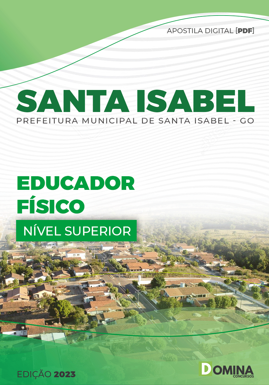 Apostila Digital Pref Santa Isabel GO 2023 Educador Físico