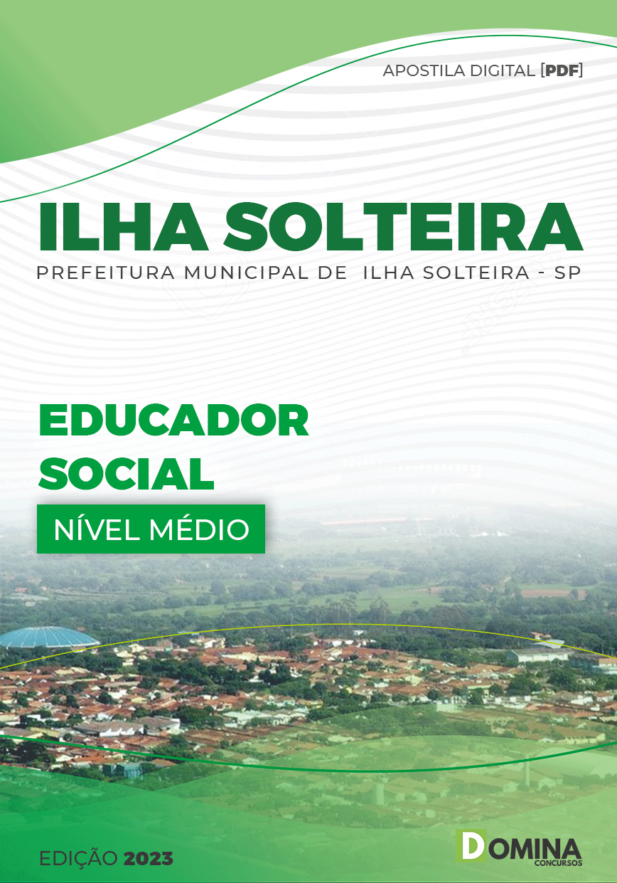 Apostila Digital Pref Ilha Solteira SP 2023 Educador Social