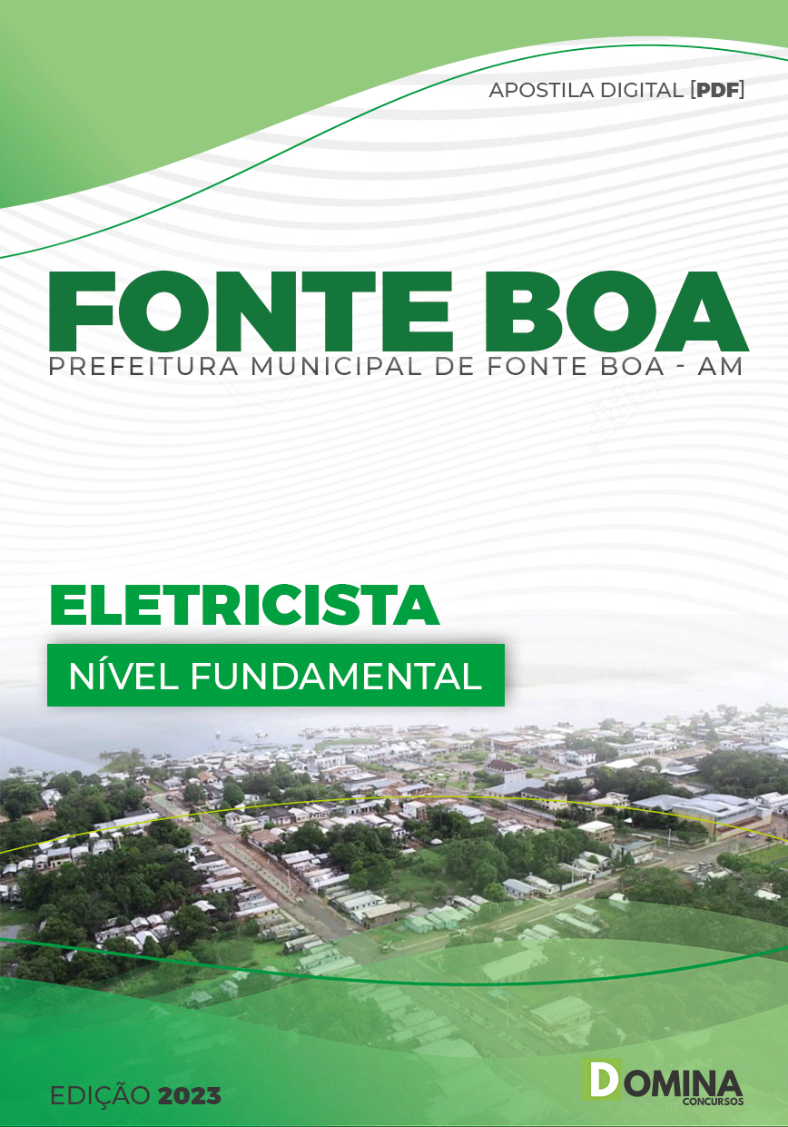 Apostila Concurso Pref Fonte Boa AM 2023 Elericista