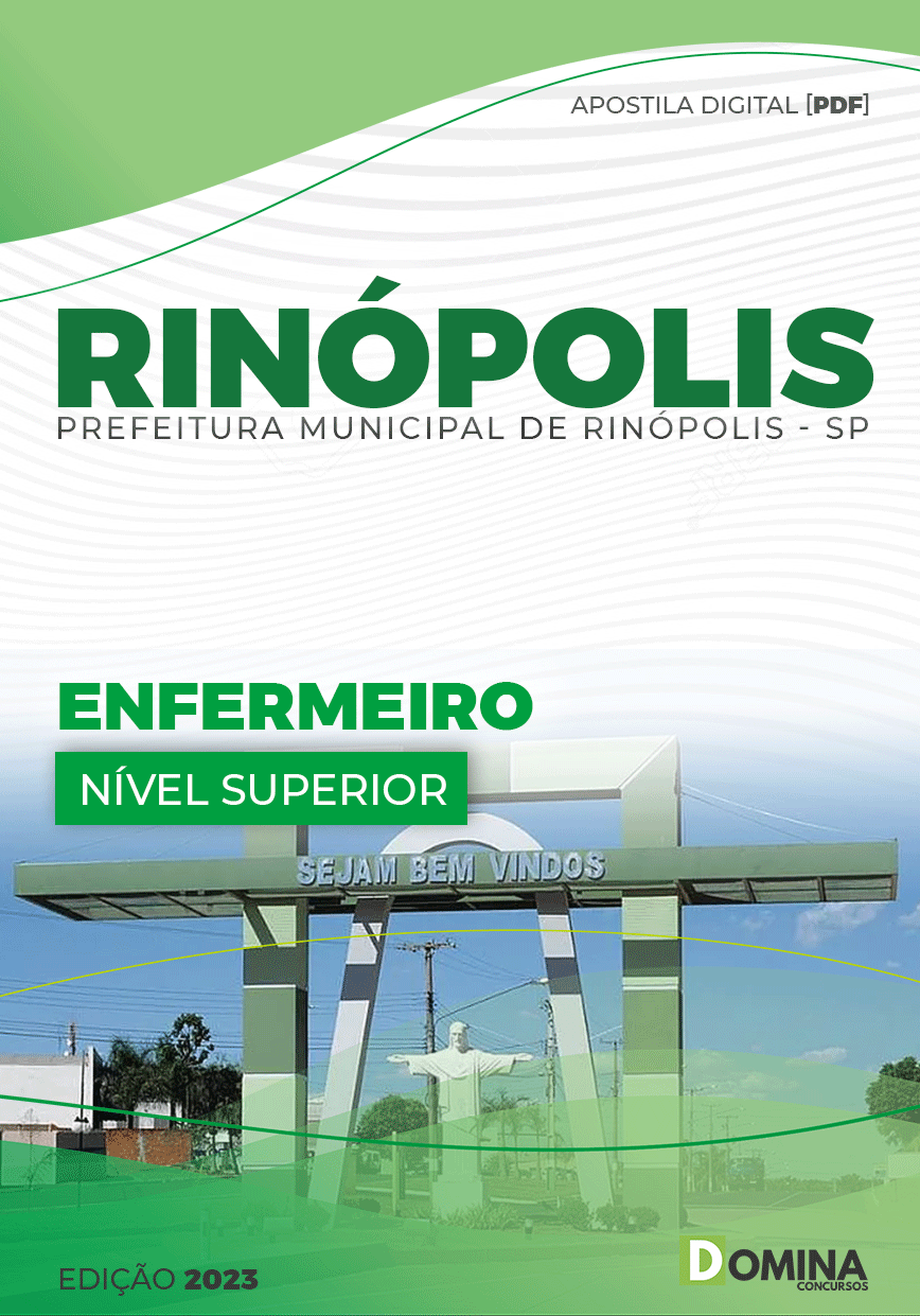 Apostila Digital Pref Rinópolis SP 2023 Enfermeiro